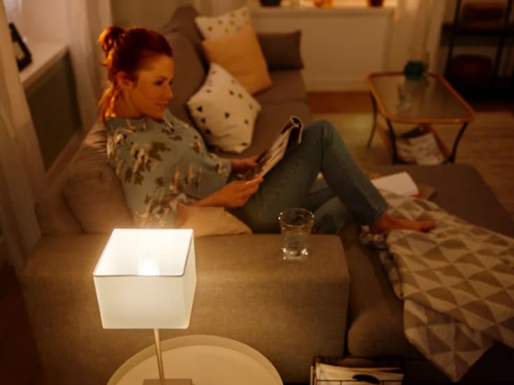 Philips Hue White Ambiance E14 kertepære, 2200K-6500K, 4W, 2-pak