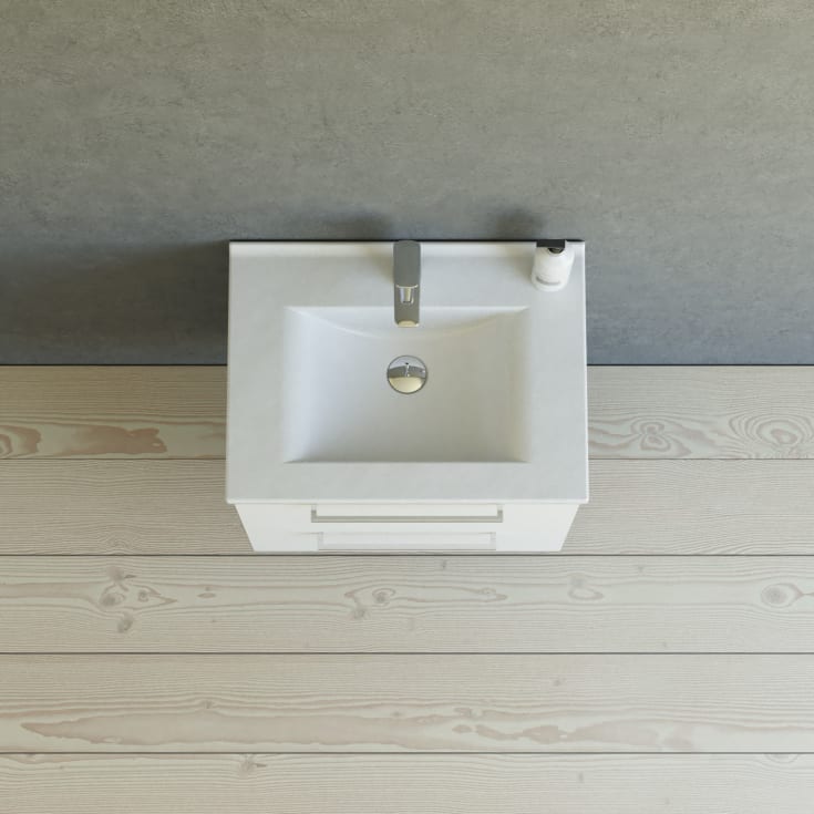 Dansani Mido+ møbelpakke, 61x45,5 cm, mat hvid