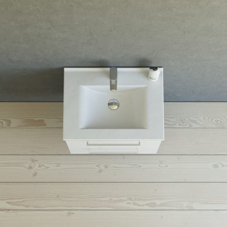 Dansani Mido+ möbelpaket, 61x45,5 vit högglans