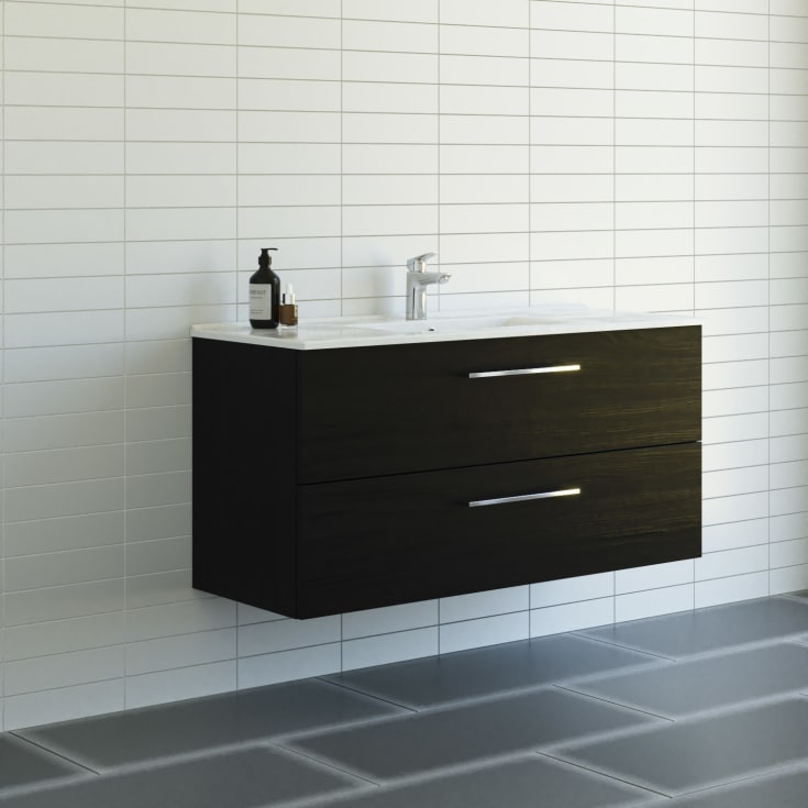 Dansani Mido+ möbelpaket, 121x45,5 cm, svart