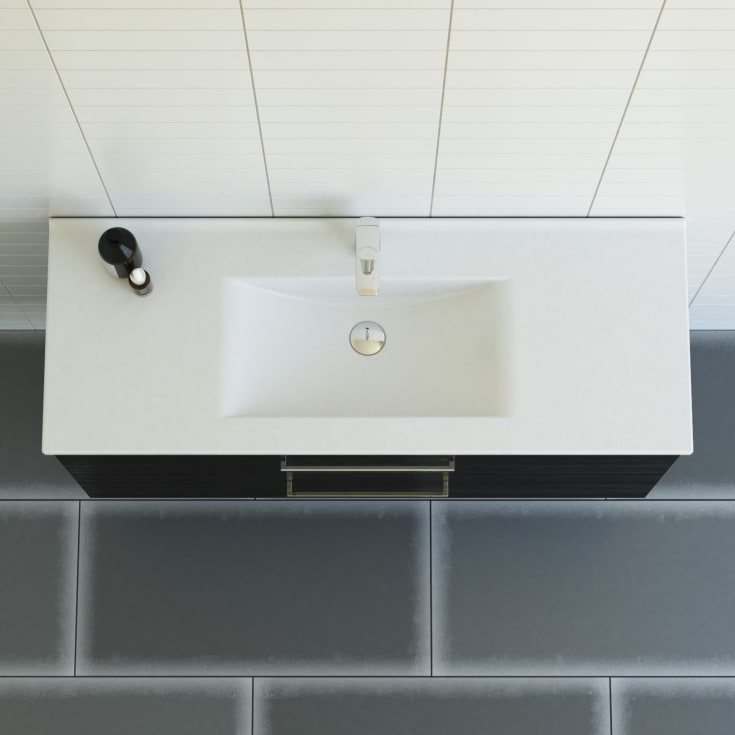 Dansani Mido+ möbelpaket, 121x45,5 cm, svart