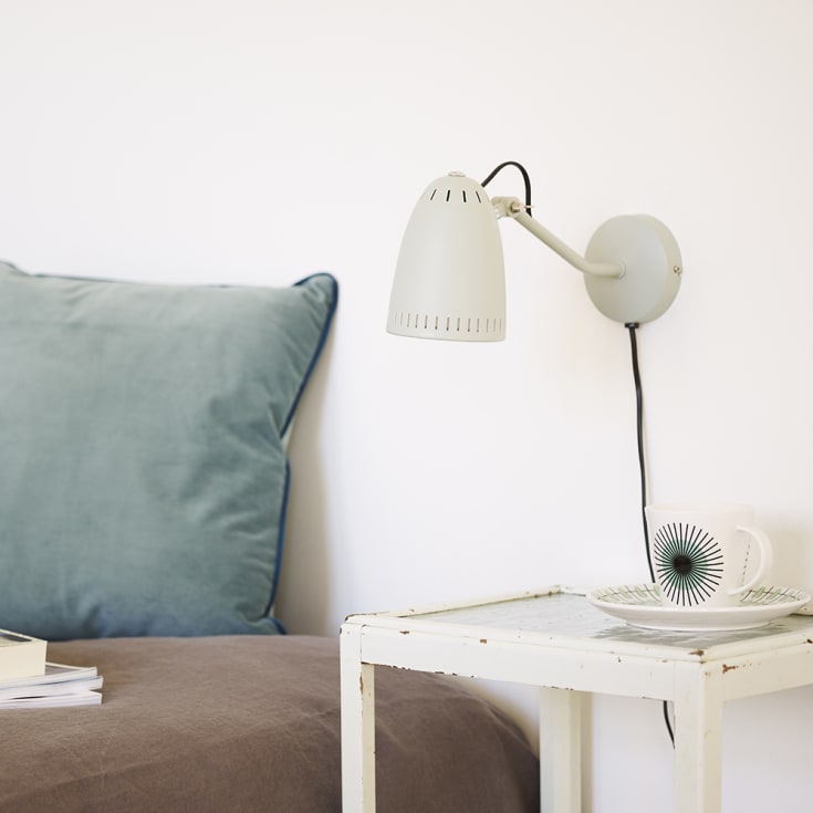 Superliving Dynamo vegglampe, lys grønn