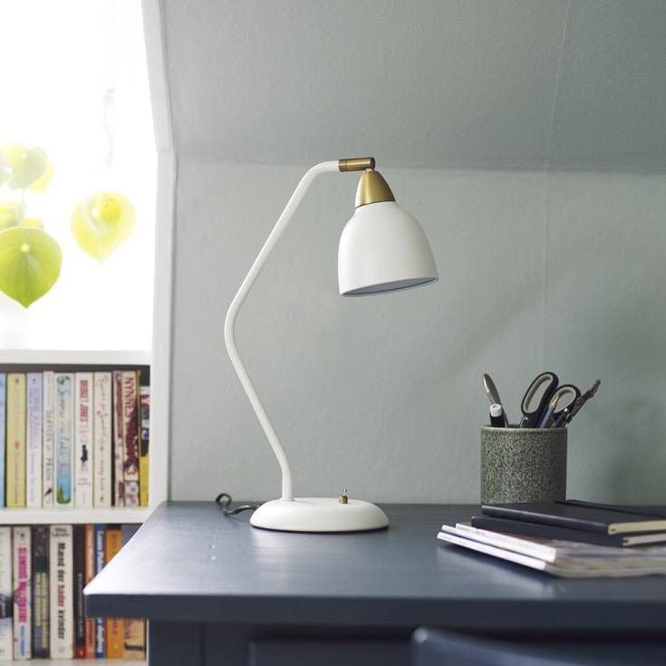 Superliving Urban bordslampa, vit
