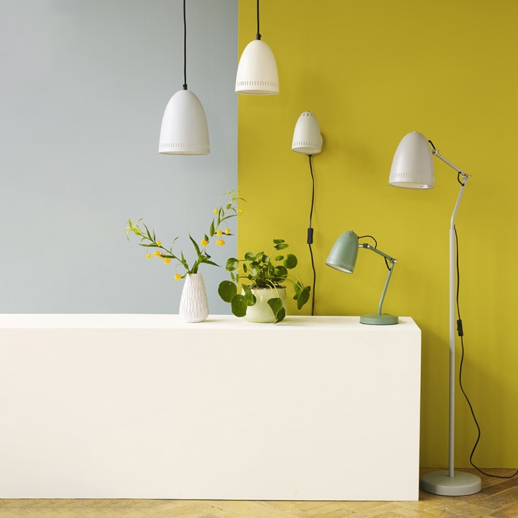 Superliving Dynamo Mini pendellampe, hvit