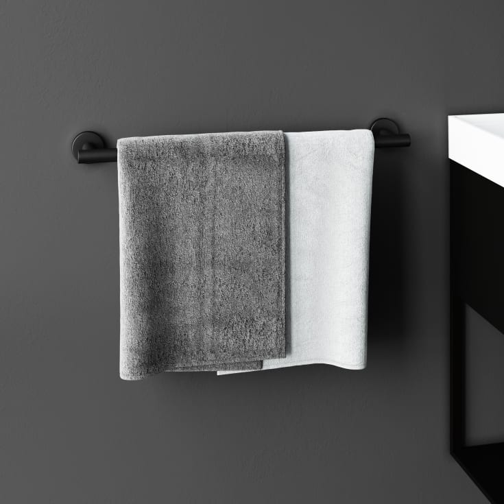 Cosmic Architect S+ håndklædestang, 59,8 cm, mat sort