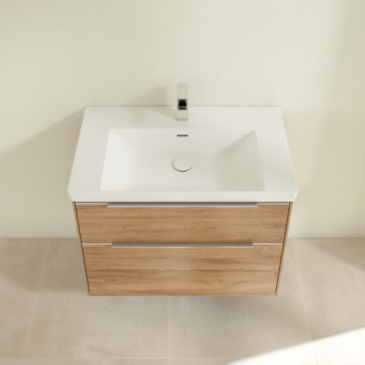 Villeroy & Boch Subway 3.0 tvättställsunderskåp, 77,2x47,8 cm, ek