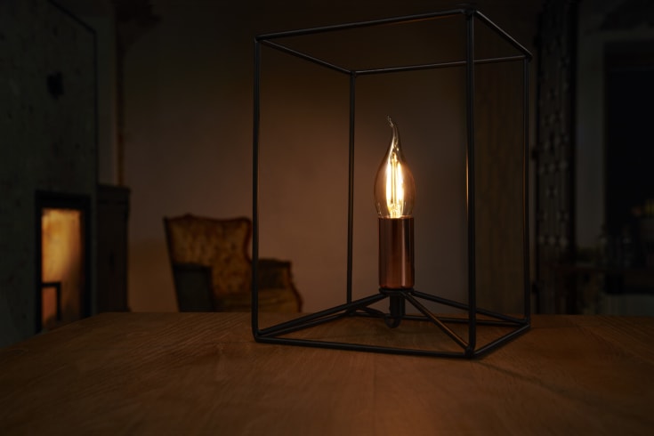Ledvance Vintage 1906 E14 kertepære, 2400K, 1,5W