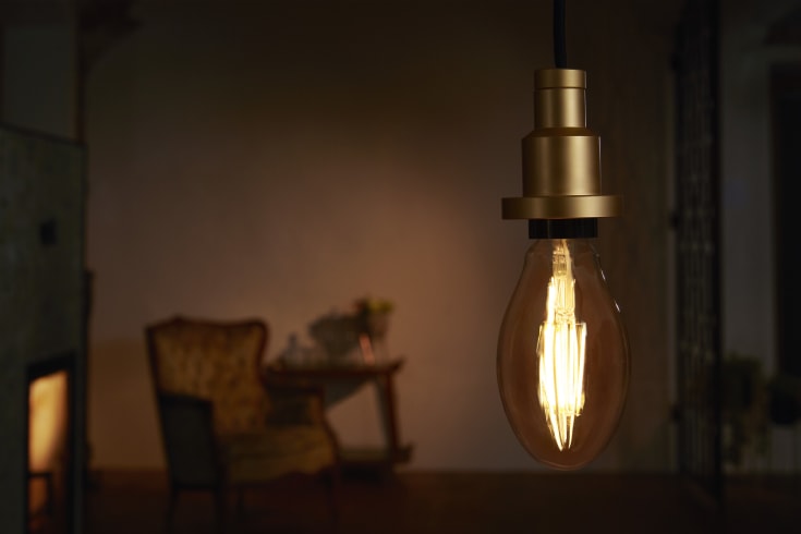 Ledvance Vintage 1906 E27 globepære, 2400K, 4W