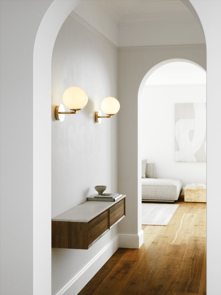 Dftp Shapes vegglampe