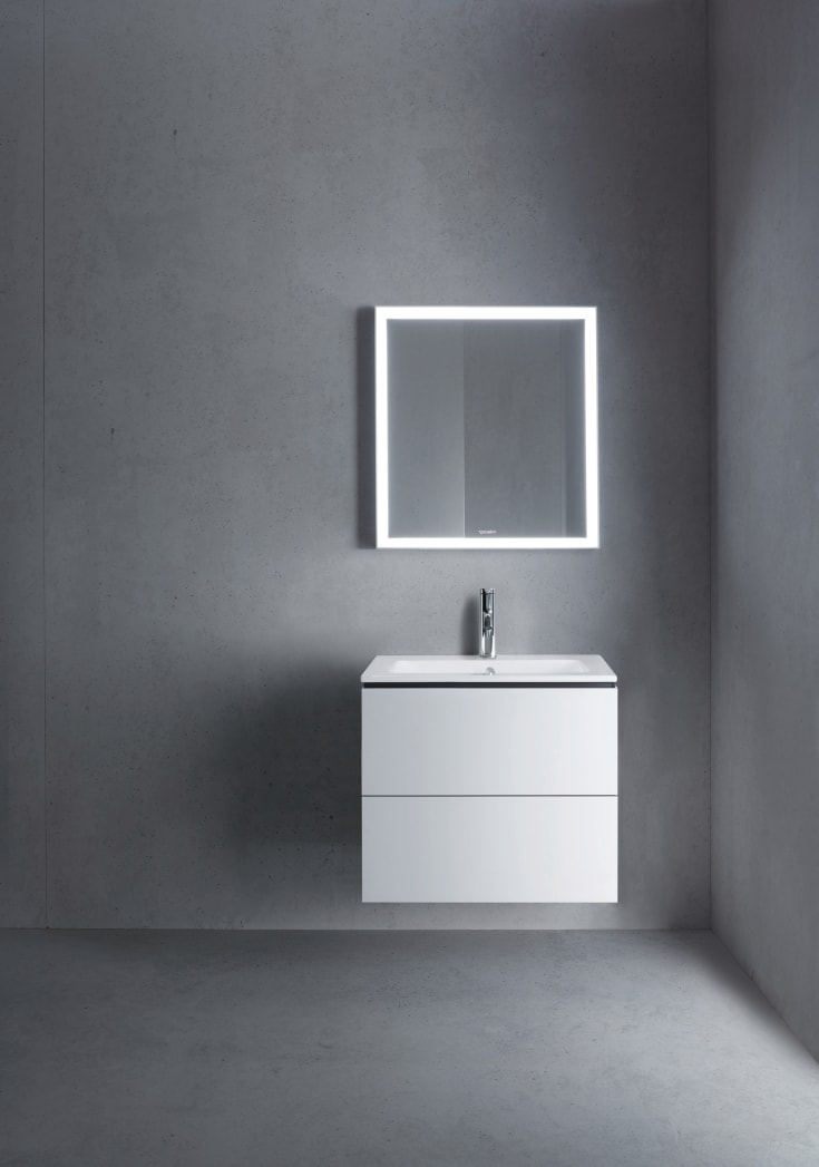 Duravit L-Cube servantskap 62x48 cm, matt hvit