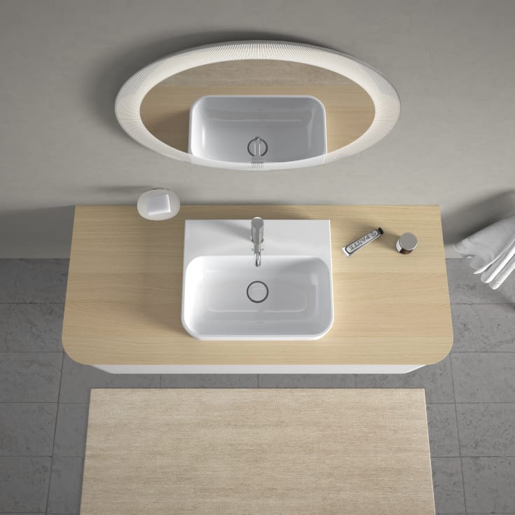 Duravit Happy D.2 håndvask, 50x40 cm, hvid