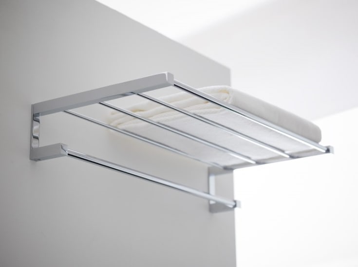 Cosmic Metric hylla, 60x30,4 cm, krom