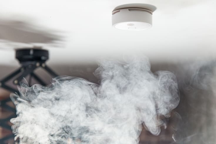 Shelly Plus Smoke Alarm WiFi røgmelder