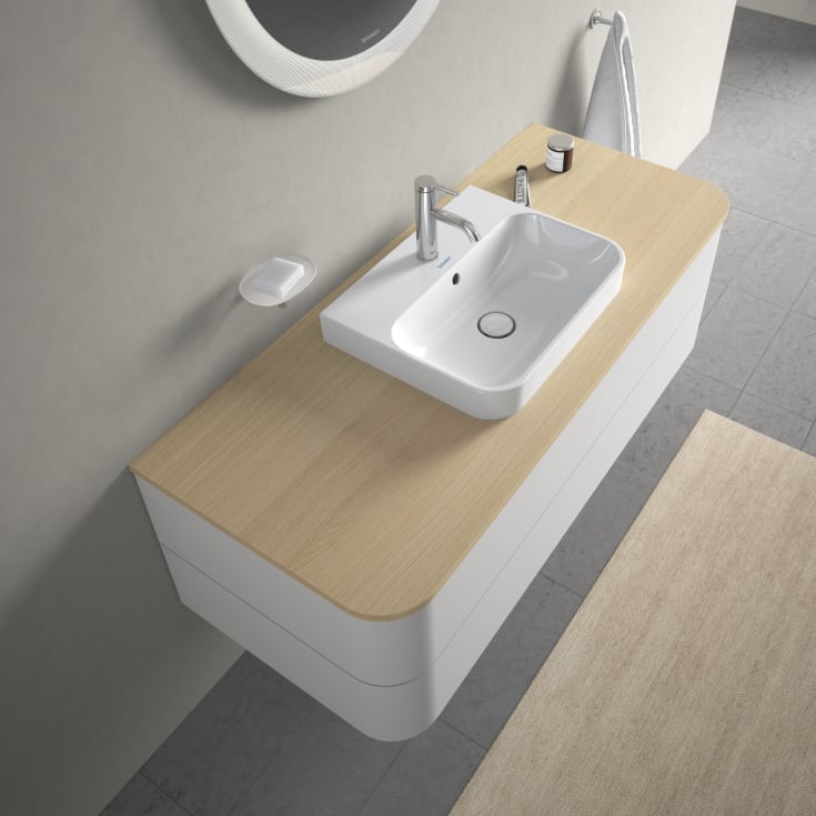 Duravit Happy D.2 håndvask, 50x40 cm, hvid
