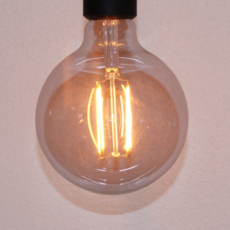 Halo Design Colors Extra De Luxe E27 globepære, Ø8 cm