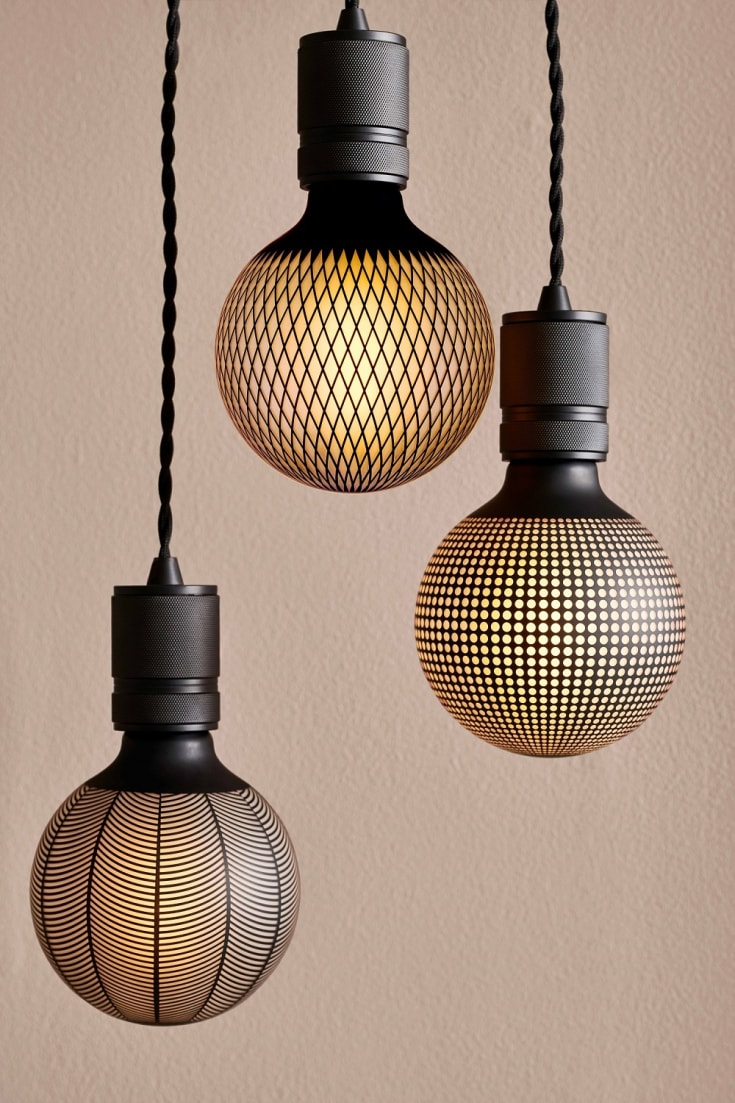 Halo Design Colors Dots Print E27 globepære