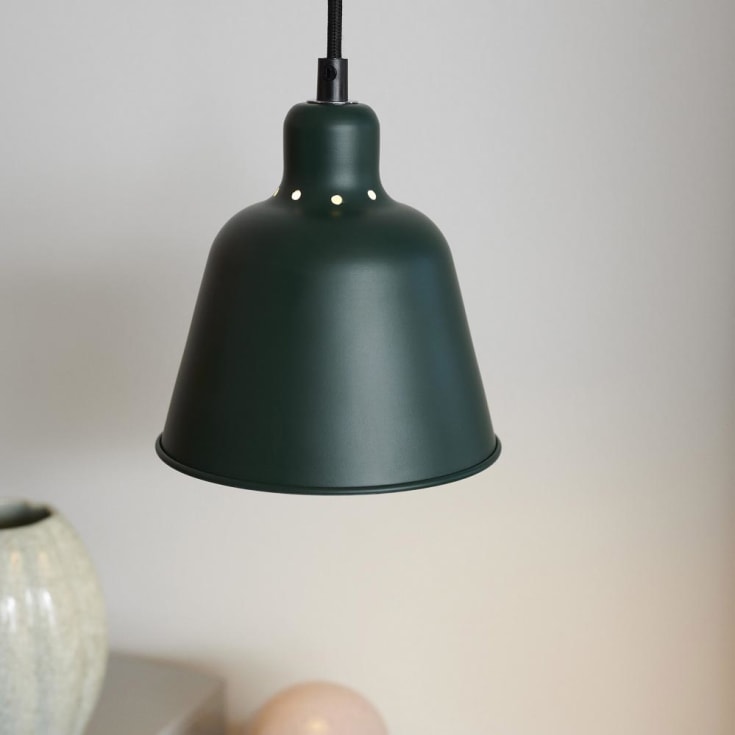 Halo Design Carpenter pendellampe, grønn, Ø15 cm