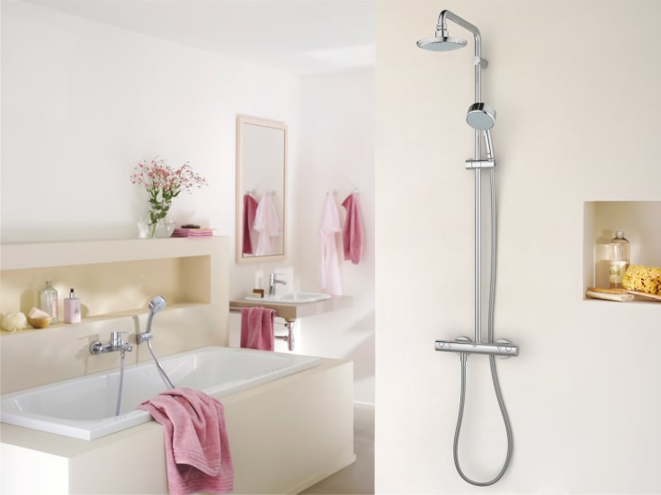 Grohe New Tempesta Cosmopolitan 160 duschset, krom