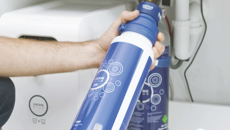 Grohe Blue/Red filter, Storlek: M, kapacitet: 1500 l