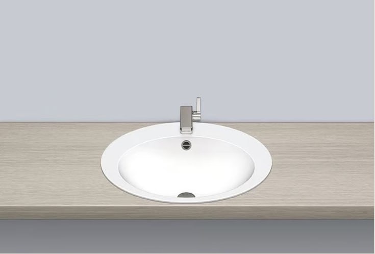 Laufen EB O600H håndvask, 60x50 cm, hvid