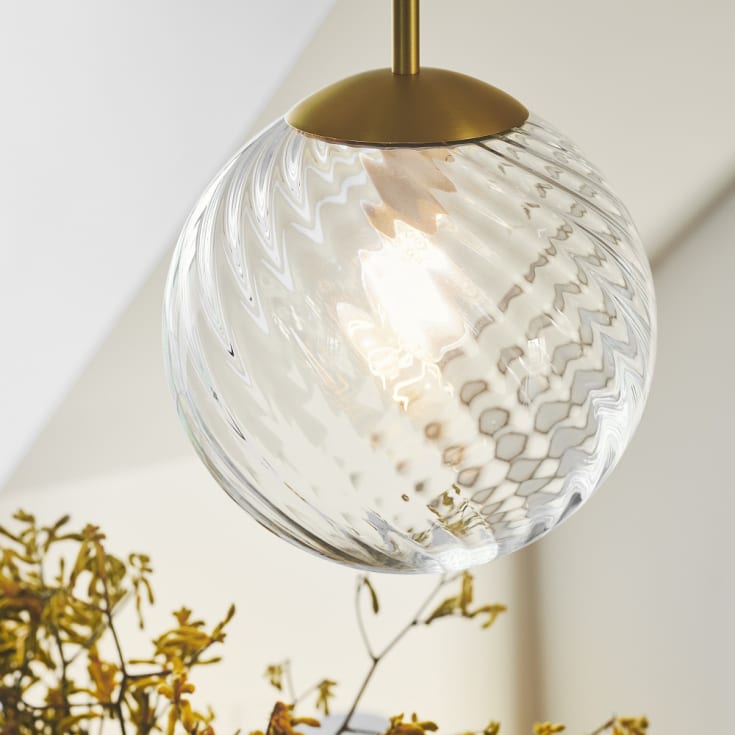 Nordlux Chisell pendellampa, Ø25 cm