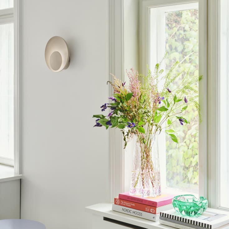 Nordlux Marsi væglampe, beige