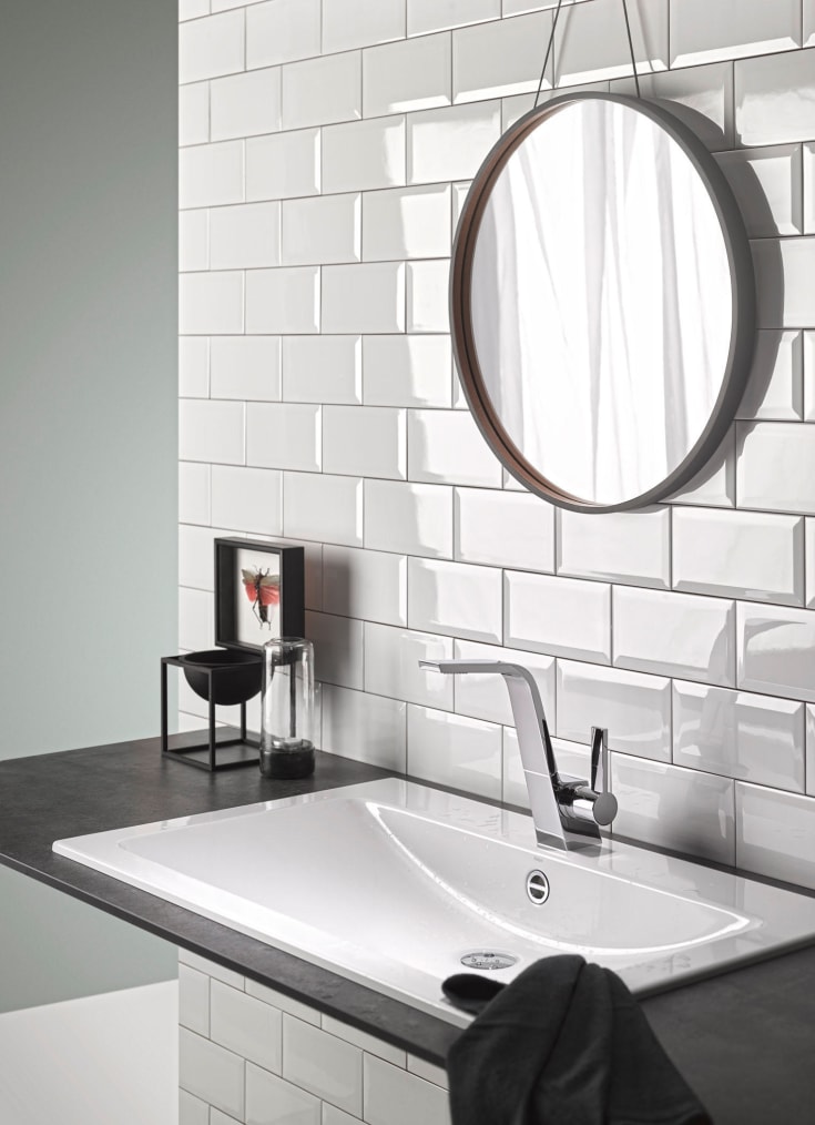 Laufen R-Series tvättställ, 58,5x40,5 cm, vit