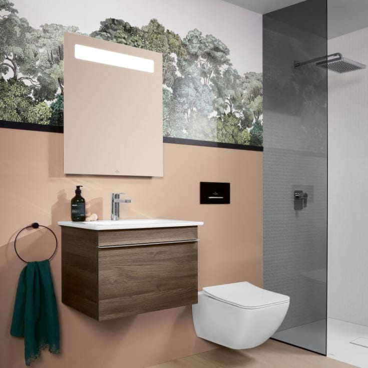 Villeroy & Boch Venticello vägghängd toalett, utan spolkant, vit
