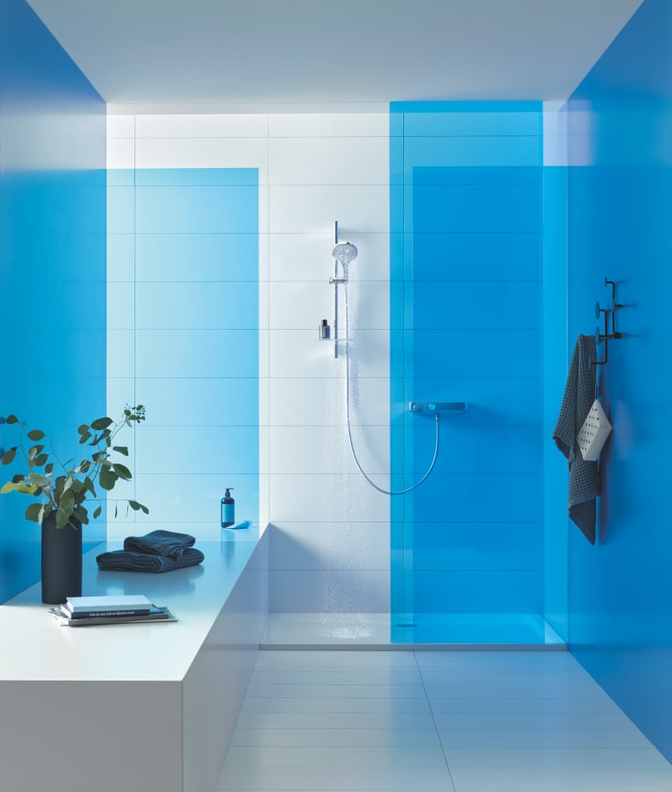 Grohe Rainshower SmartActive 130 brusesæt, krom