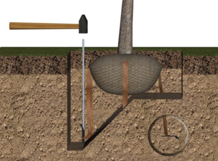 GEFA TREELOCK® rammestang for jordanker