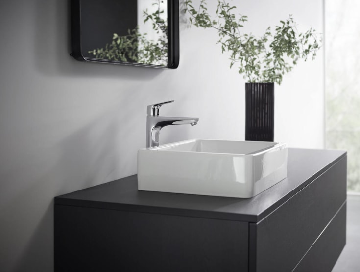 Hansgrohe Focus 190 tvättställsblandare, krom