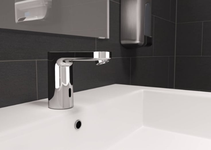 Hansgrohe Vernis Blend tvättställsblandare, beröringsfri, krom