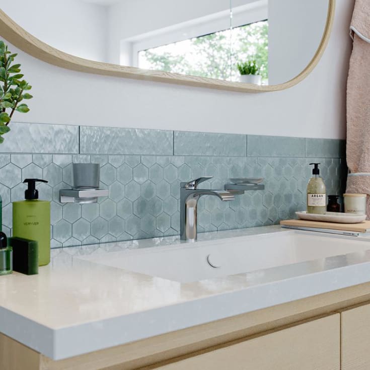 Hansgrohe Vivenis 80 servantbatteri, krom