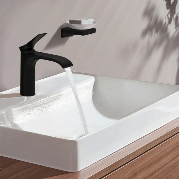Hansgrohe Vivenis 80 håndvaskarmatur, mat sort