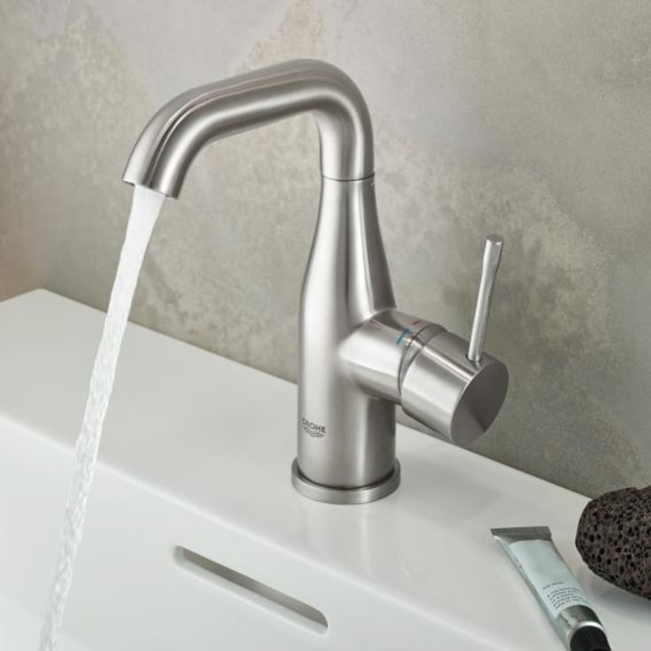 Grohe Essence servantbatteri, rustfri stål