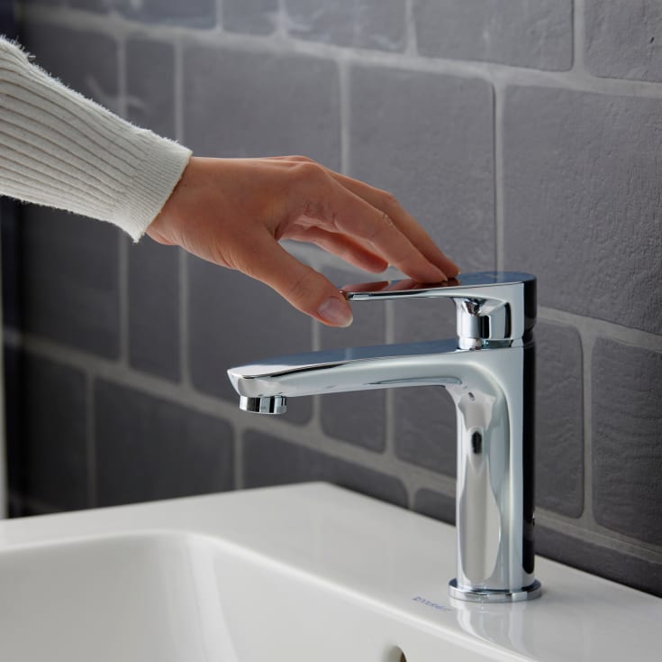 Duravit B.1 håndvaskarmatur, krom