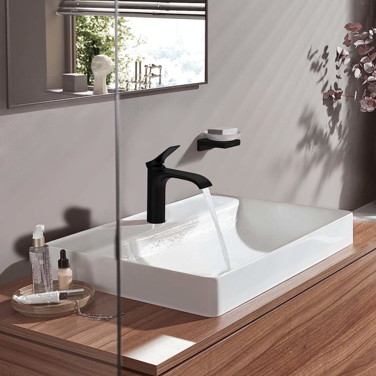 Hansgrohe Vivenis 80 servantbatteri, matt sort