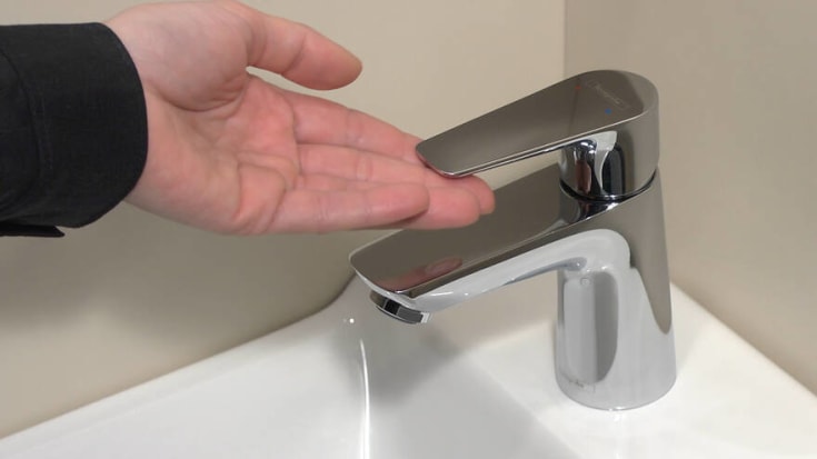 Hansgrohe Talis E 80 tvättställsblandare, krom