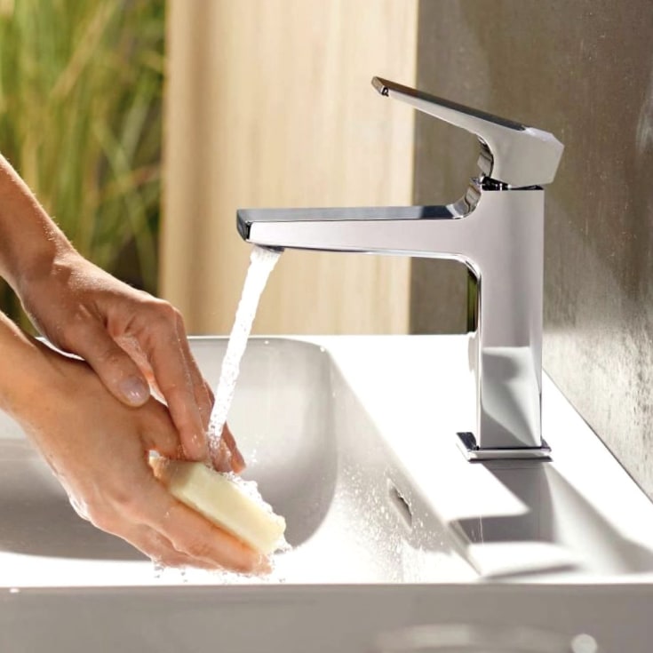 Hansgrohe Metropol 110 tvättställsblandare, krom