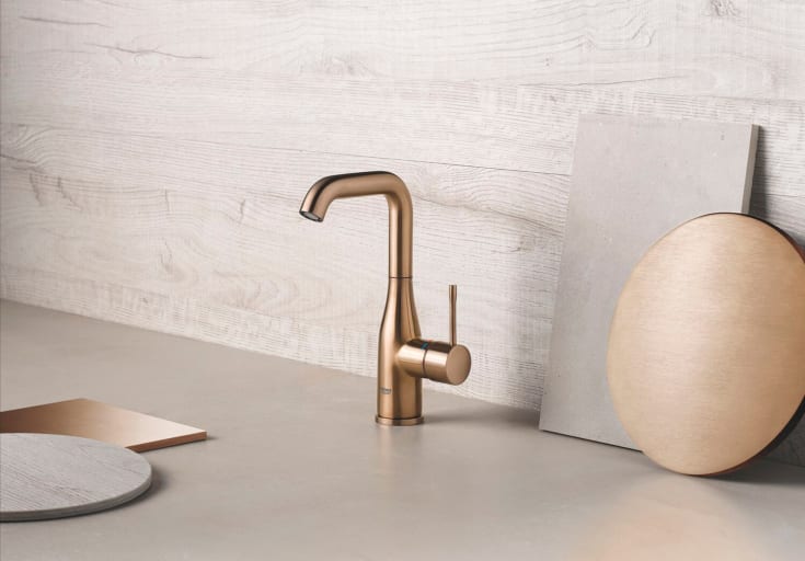 Grohe Essence servantbatteri, børstet kobber