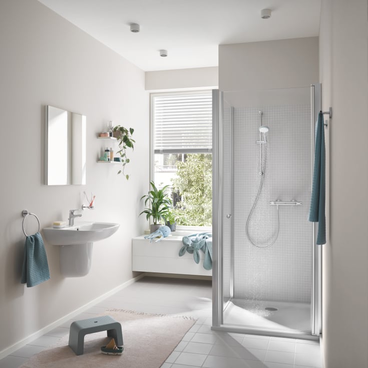 GROHE Precision Flow termostat duschväggförlängning, krom