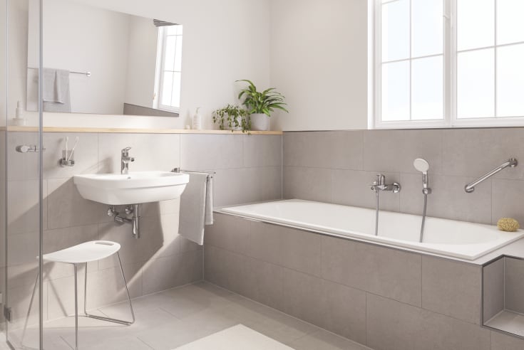 Grohe Essentials holder, krom