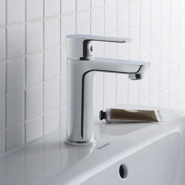 Duravit A.1 servantbatteri medium, krom