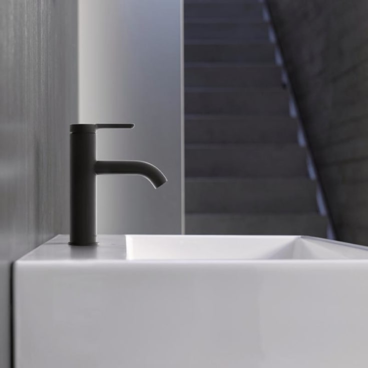 Duravit C.1 tvättställsblandare, medium, svart