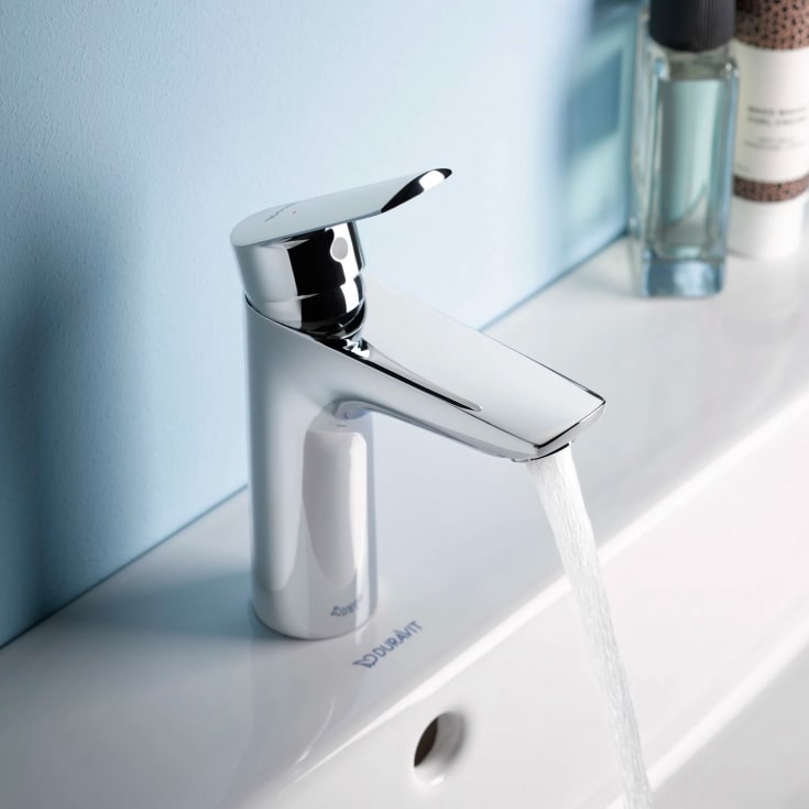 Duravit No.1 servantbatteri medium, krom