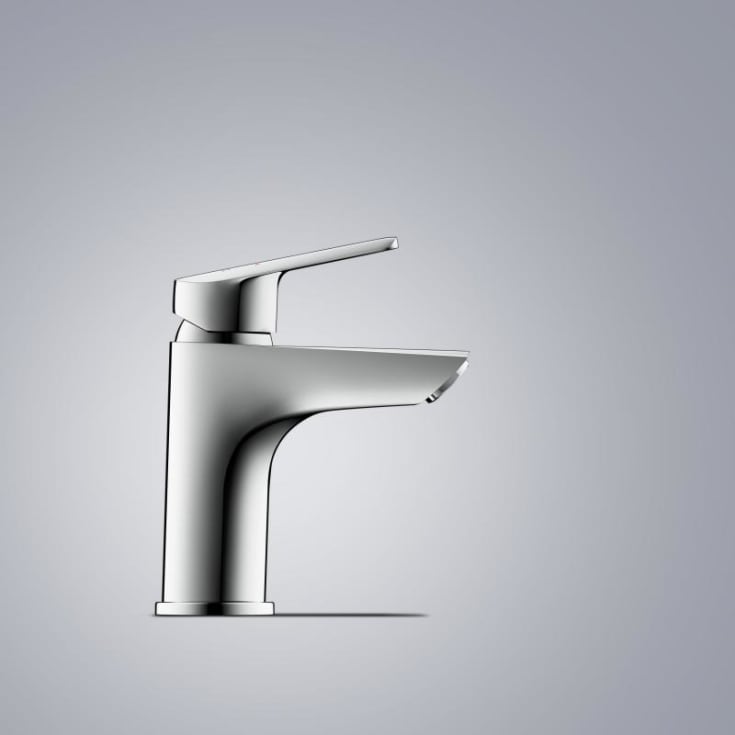 Duravit No.1 servantbatteri small, krom