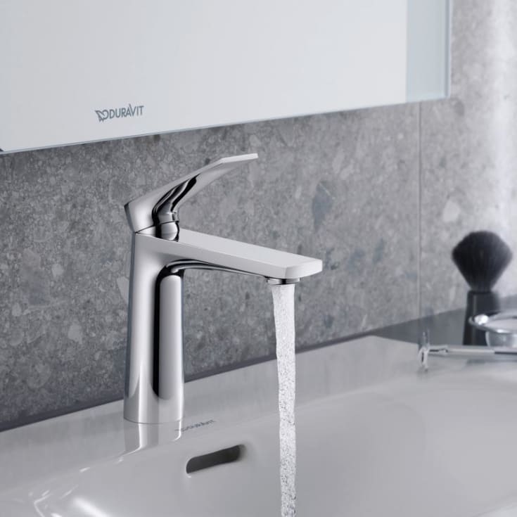 Duravit Tulum håndvaskarmatur medium, krom