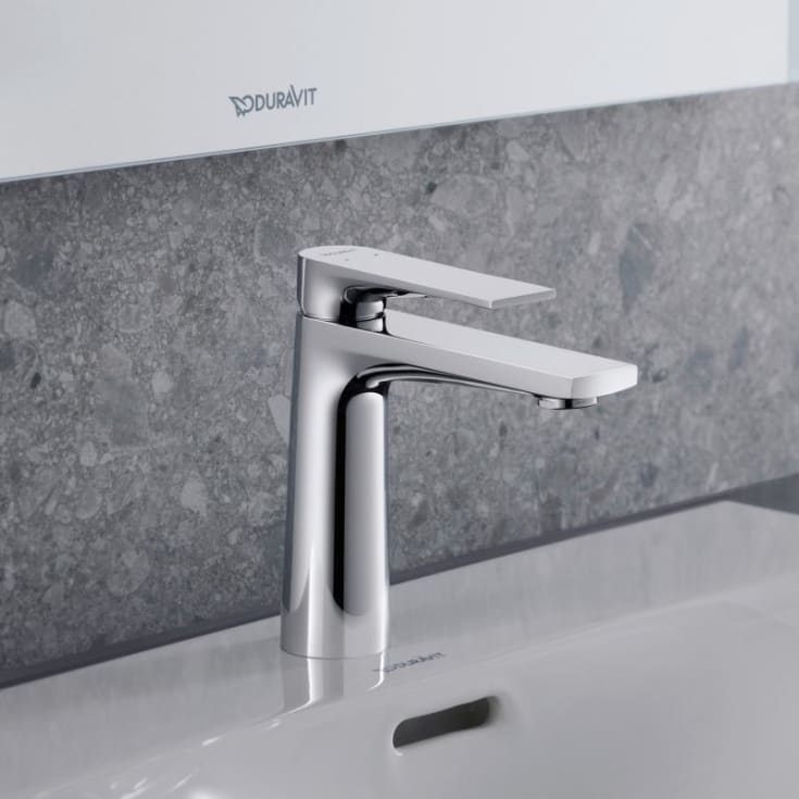 Duravit Tulum håndvaskarmatur medium, krom