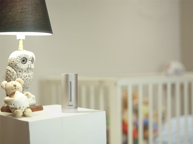Netatmo smart väderstation med inomhusmodul
