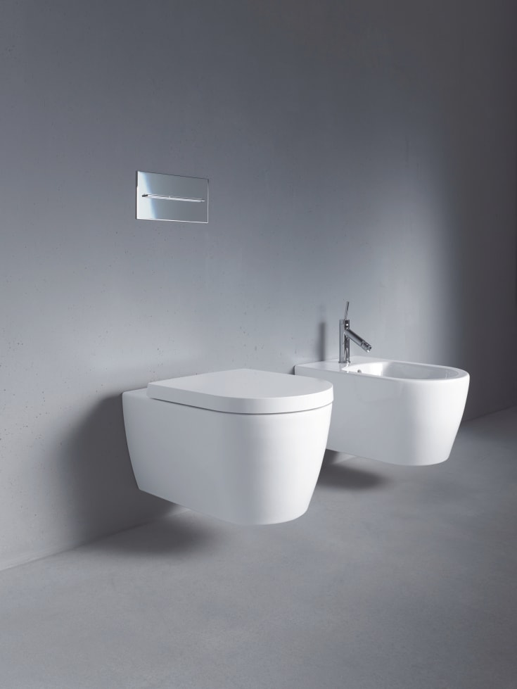 Duravit ME by Starck vegghengt toalett, hvit